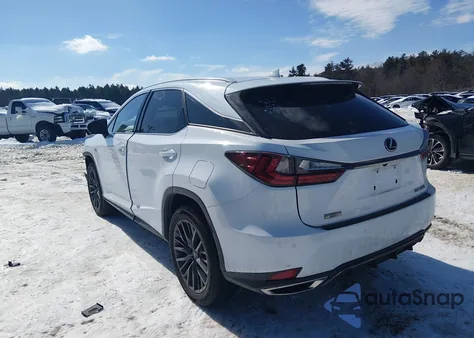 2021 Lexus Rx 350 F Sport Appearance z USA, uszkodzony, nr VIN 2T2SZMDA8MC279648